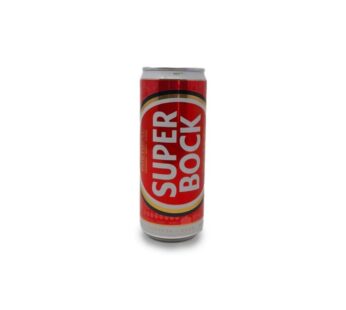 Cerveza lager SUPER BOCK 330ml (lata)