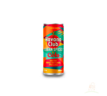 Ron HAVANA CLUB Cuban Spiced & cola 250ml (lata)