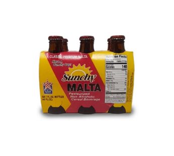 Malta SUNCHY premium 207ml x 6u (six pack)