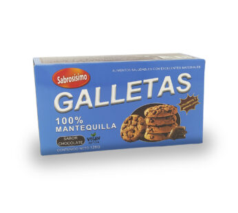 Galletas con pepitas de chocolate SABROSISIMO 128g