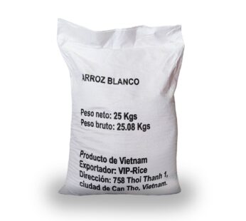 Arroz VIETNAMITA 5% partidura 25kg