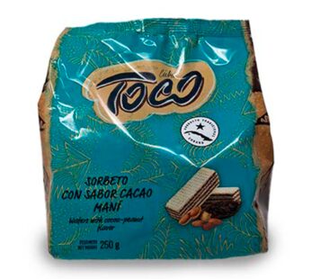 Sorbetos TOCO (cacao-maní) 250g