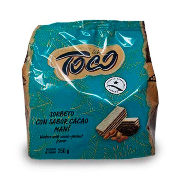 Sorbetos TOCO (cacao-maní) 250g